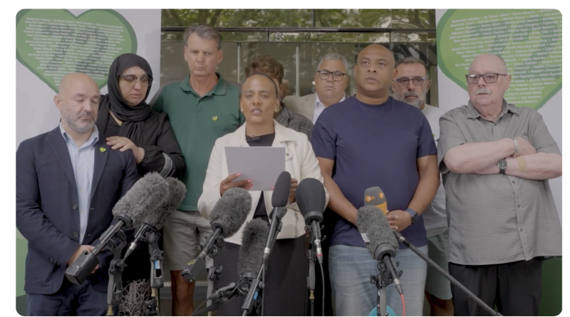 Grenfell United: a residents' response to the Grenfell Tower Fire inquiry, Phase II published on 4 September 2017, over seven years after the fire.